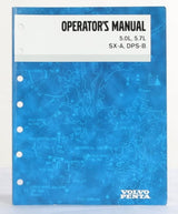 VOLVO PENTA ­-­ 47701992 ­-­ OPERATORS MANUAL 5.0L  5.7L SX-A  DPS-B