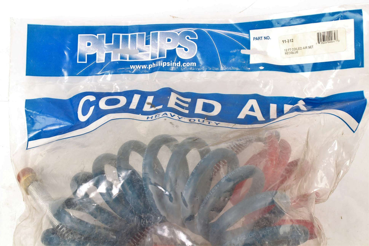 PHILLIPS ­-­ 11-312 ­-­ 12' COILED AIR HOSE SET