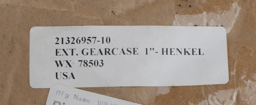 VOLVO PENTA ­-­ 21326957 ­-­ PLATE - EXT. GEARCASE 1" HENKEL