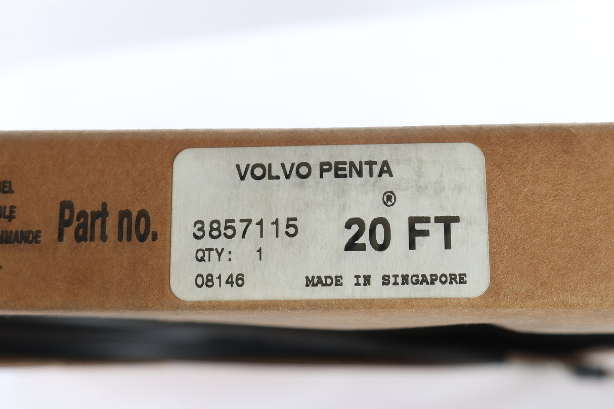 VOLVO PENTA ­-­ 3857115 ­-­ CONTROL CABLE 20 FT