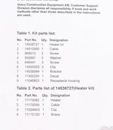 VOLVO ­-­ 14578908 ­-­ ENGINE HEATER