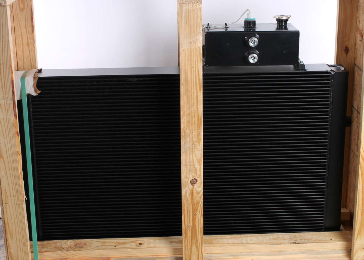 HITACHI ­-­ E12982929 ­-­ Radiator horizontal assembly