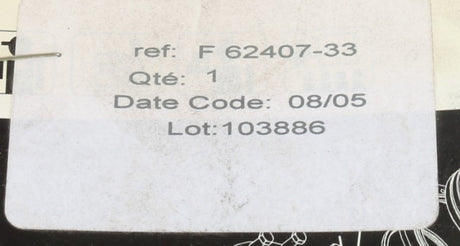 MANITOWOC GROVE ­-­ F-62407-33 ­-­ SET