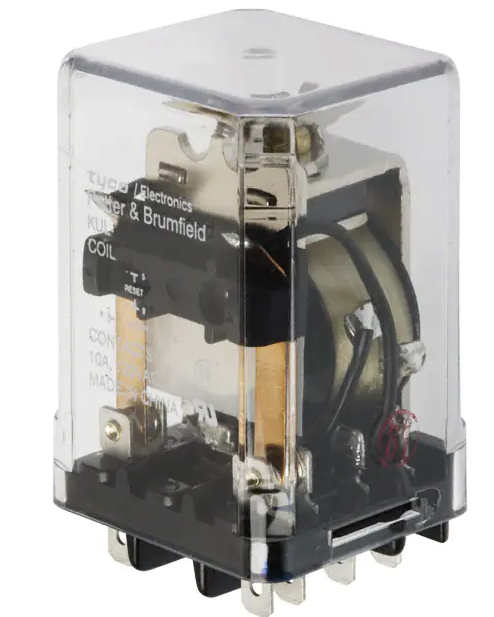 TYCO/POTTER & BRUMFIELD  ­-­ KUL-11D15D-24 ­-­ DPDT 10A 24V RELAY