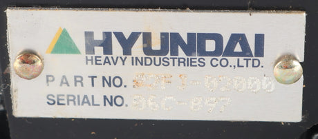 HYUNDAI ­-­ 32FJ-02000 ­-­ CONTROL VALVE
