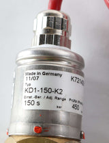 BARKSDALE CONTROL ­-­ KD1-150-K2 ­-­ PRESSURE SWITCH