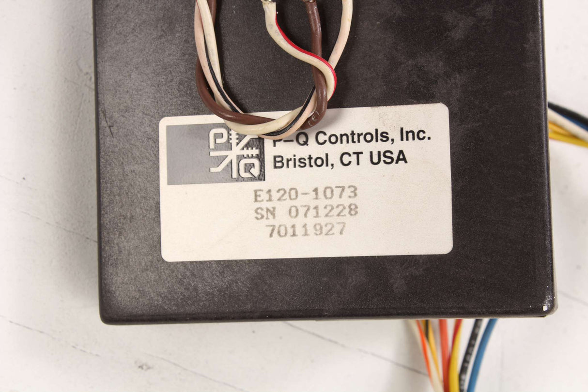 PQ CONTROLS ­-­ E120-1073 ­-­ ELECTRICAL ASSEMBLY