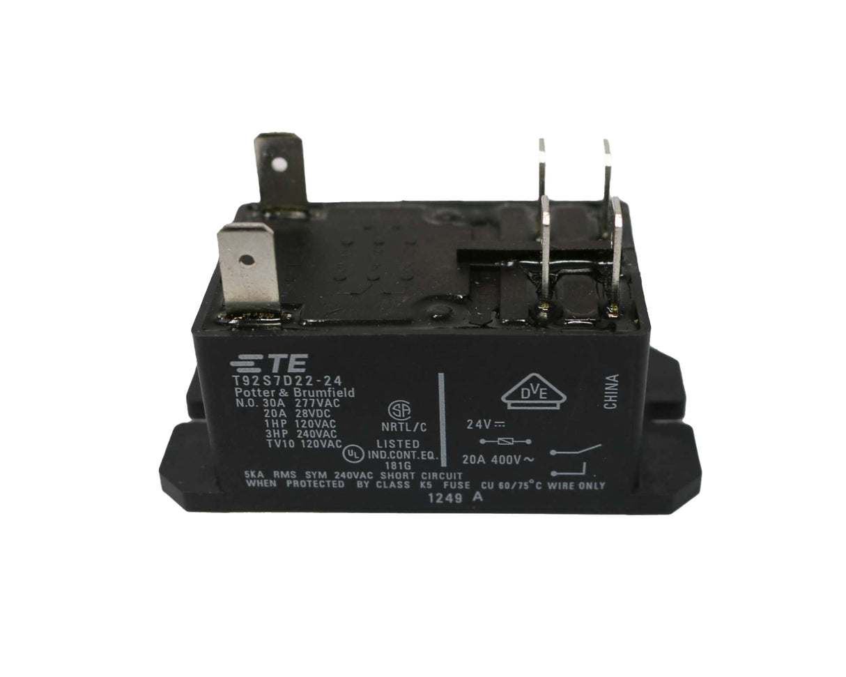 TYCO/POTTER & BRUMFIELD  ­-­ T92S7D22-24 ­-­ DPST N.O. 30A 24VDC  RELAY