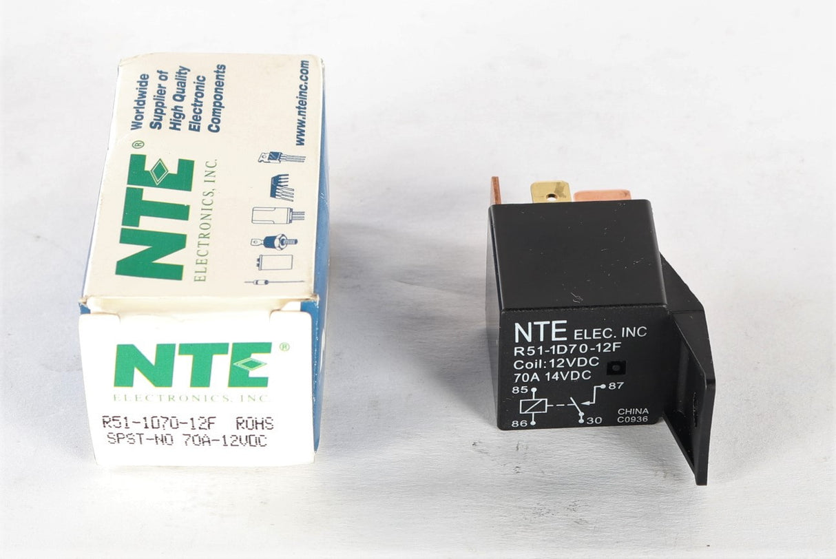 NTE ELECTRONICS INC. ­-­ R51-1D70-12F ­-­ RELAY