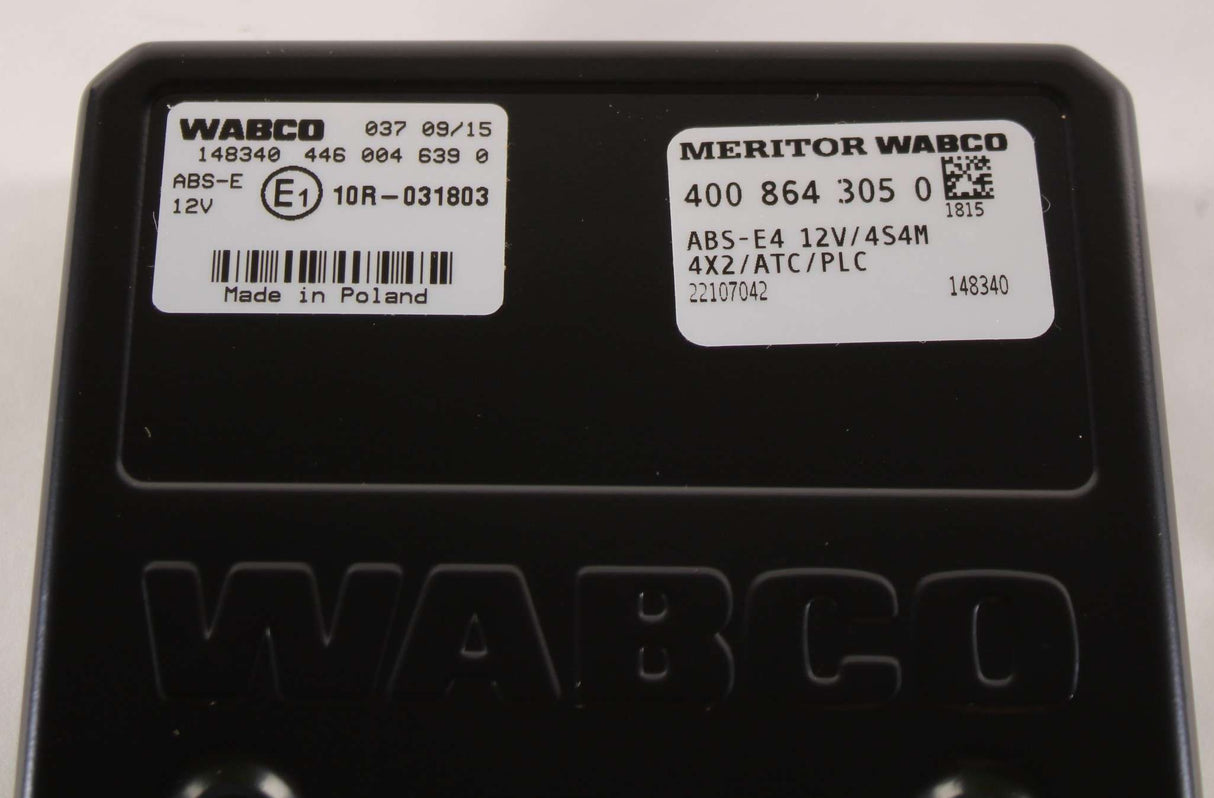 MERITOR  ­-­ S4008643050 ­-­ WABCO TRACTOR ABS ELECTRONIC CONTROL UNIT