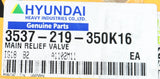 HYUNDAI ­-­ 3537-219-350K16 ­-­ MAIN RELIEF VALVE