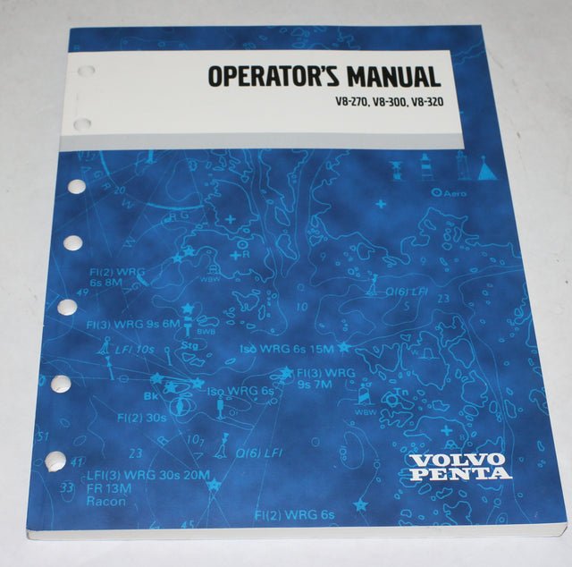 VOLVO PENTA ­-­ 47705052 ­-­ OPERATORS MANUAL
