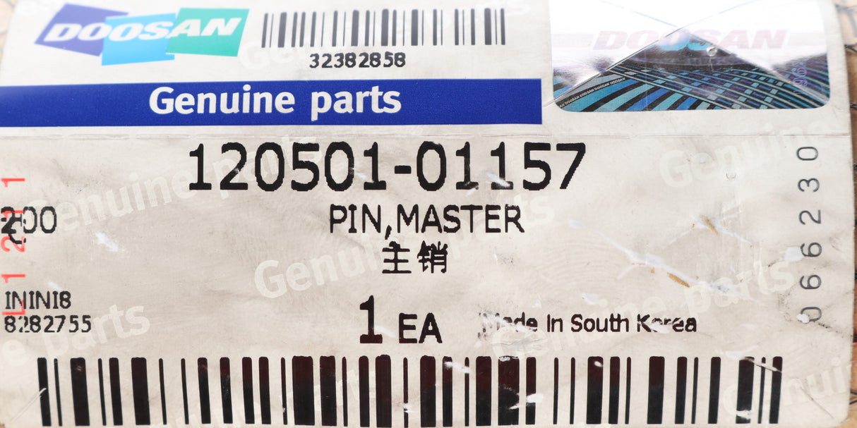 DOOSAN ­-­ 120501-01157 ­-­ PIN;ARM TO LINK