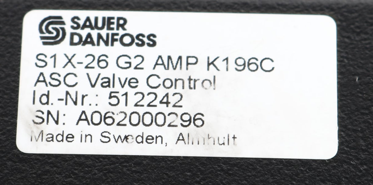 SUNDSTRAND ­-­ S1X-22 G2 AMP K196C ­-­ DIGITAL COUNTER