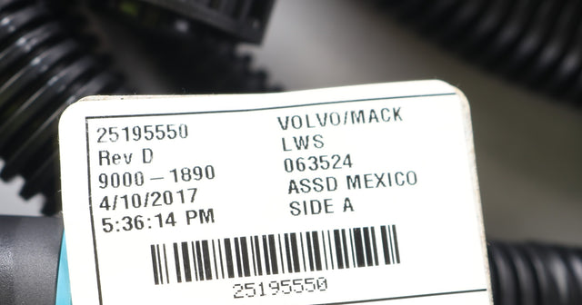 MACK ­-­ 25195550 ­-­ HARNESS