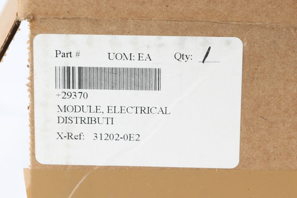 SCHWARZE ­-­ 29370 ­-­ MODULE - ELECTRICAL DISTRIBUTION