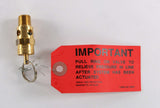 ANSUL ­-­ 3315677 ­-­ SAFETY VENT RELIEF VALVE FOR A-101-30 SYSTEM