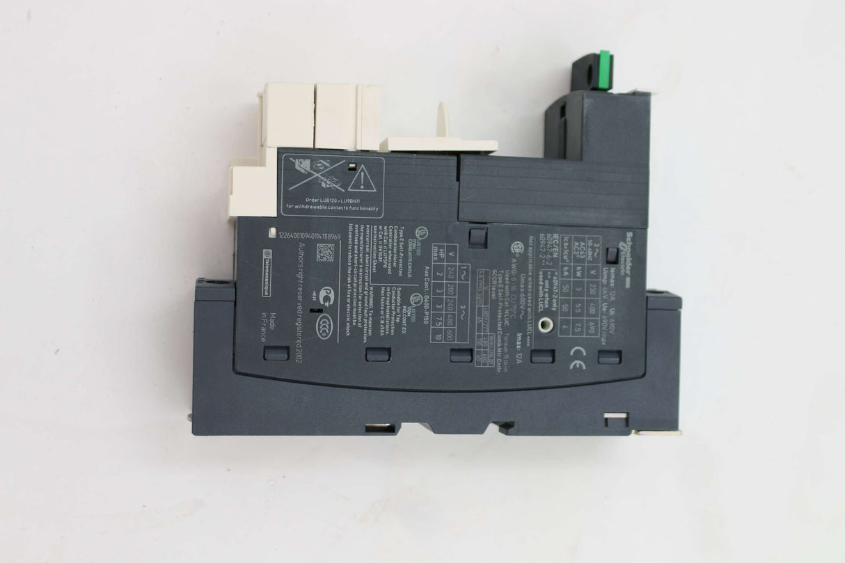 SCHNEIDER ELECTRIC ­-­ LUB12 ­-­ CONTACTOR TE LUB 12