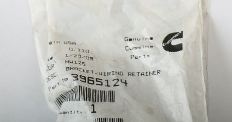 CUMMINS ­-­ 3965124 ­-­ ENGINE WIRE HARNESS BRACKET