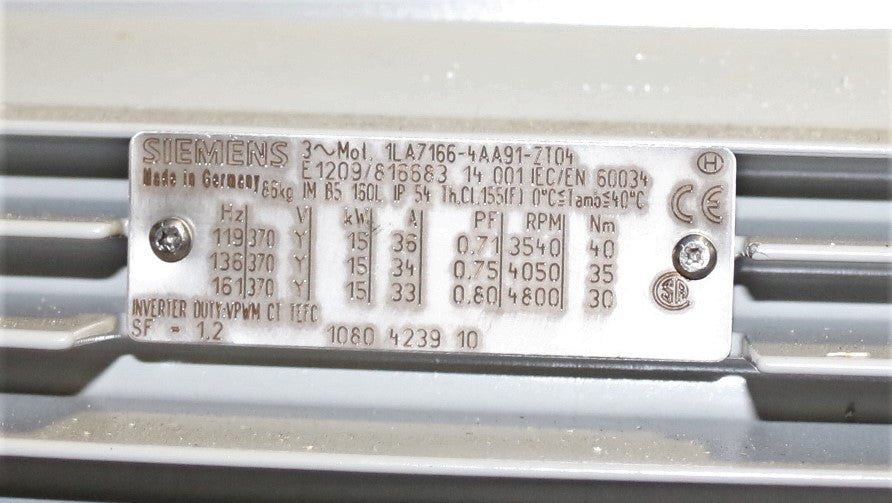ATLAS COPCO ­-­ 1080423910 ­-­ ELECTRIC MOTOR 15kW 370V 119/136/161Hz