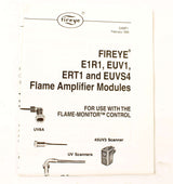 FIREYE  ­-­ EUV1 ­-­ FLAME SENSOR AMPLIFIER MODULE