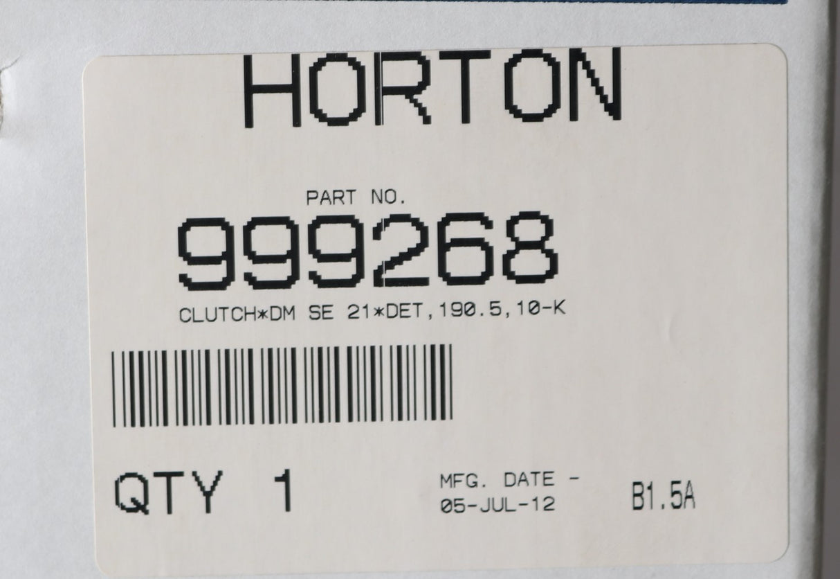 HORTON ­-­ 999268 ­-­ CLUTCH DM-FREIGHTLINER APPL
