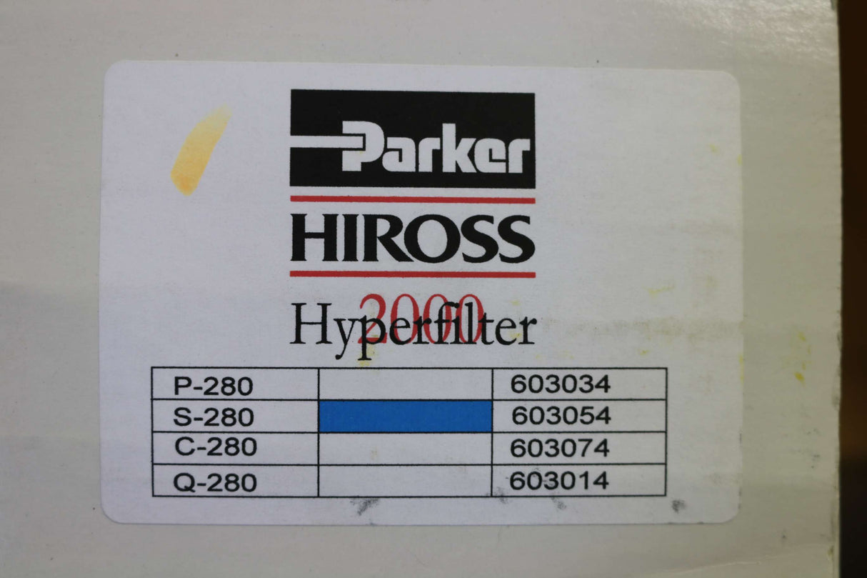 PARKER ­-­ S-280 ­-­ AIR FILTER CARTRIDGE