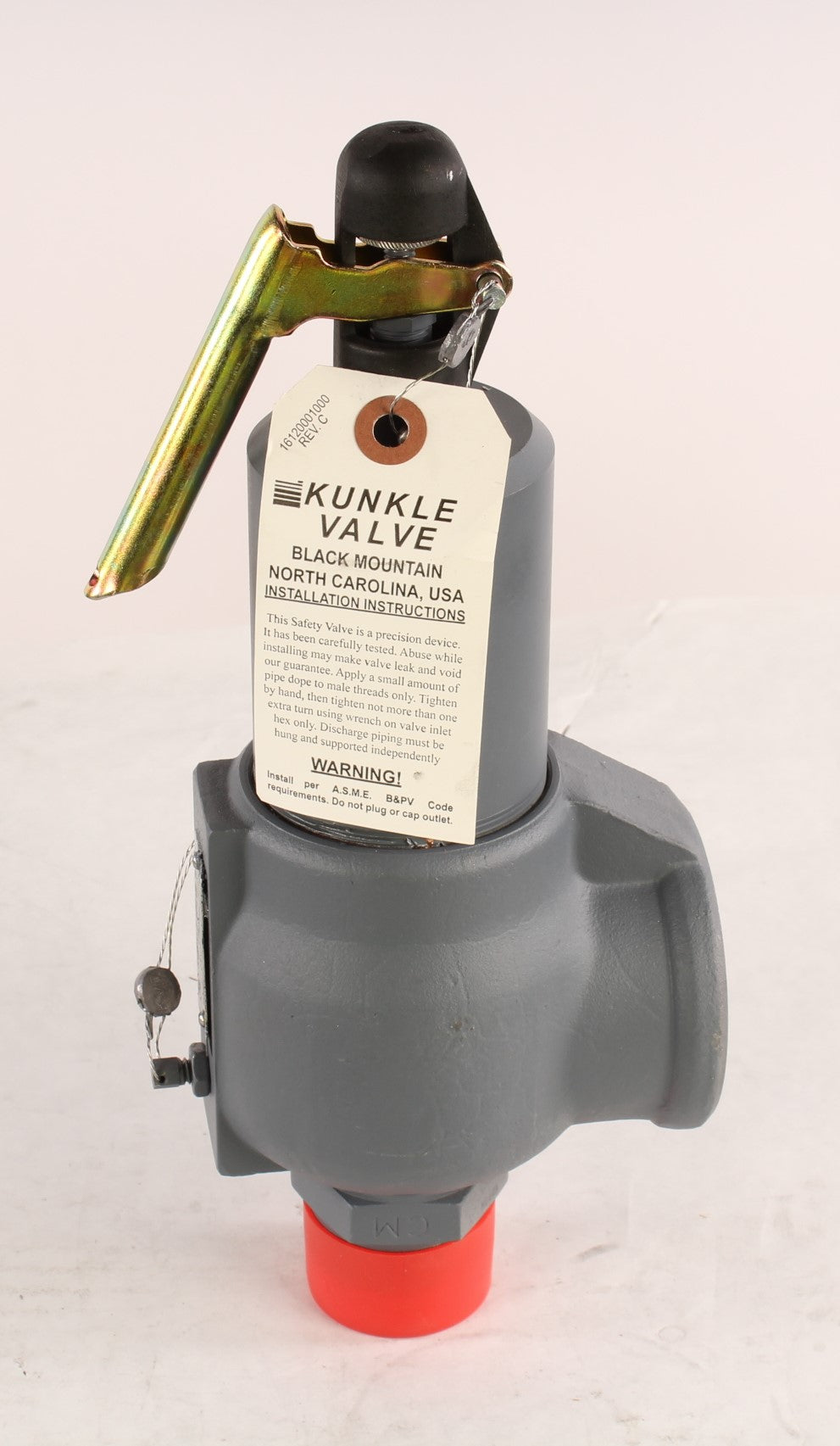 EMERSON - KUNKLE VALVE/CASH ­-­ 910BGFM03AKE ­-­ VALVE-SAFETY:1.25NPT  54PSI