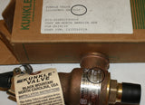 KUNKLE VALVE (EMERSON) ­-­ 6010DCM01-KM-0150 ­-­ VALVE  METAL  INLET SIZE 12.7MM  OUTLET SIZE 19MM