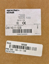 SPRECHER & SCHUH ­-­ CA6-140-11-120B ­-­ CONTACTOR