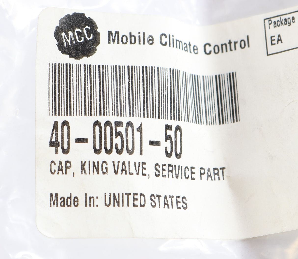 MCC ­-­ 40-00501-50 ­-­ CAP