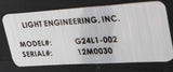 LIGHT ENGINEERING INC ­-­ G24L1-002 ­-­ WATER COOLED QLT4 W/ SPLINED SHAFT