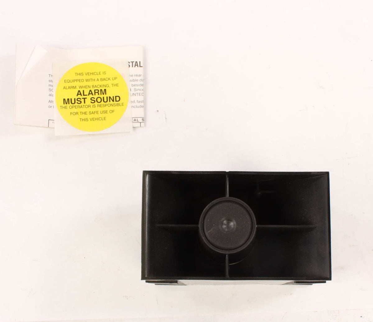 PRECO ­-­ 380 ­-­ BACK UP ALARM