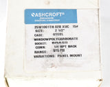 ASHCROFT ­-­ 25W1001TH-02B-XUC ­-­ PRESSURE GAUGE 0-15PSI 2.5inDIA