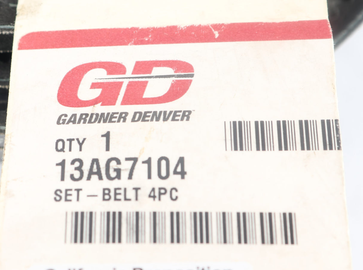 GARDNER DENVER ­-­ 13AG7104 ­-­ SET-BELT 4PC