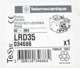 TELEMECANIQUE  ­-­ LRD35 ­-­ OVERLOAD RELAY