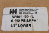 WEISS INSTRUMENT ­-­ NF601-100-4L ­-­ GAUGE