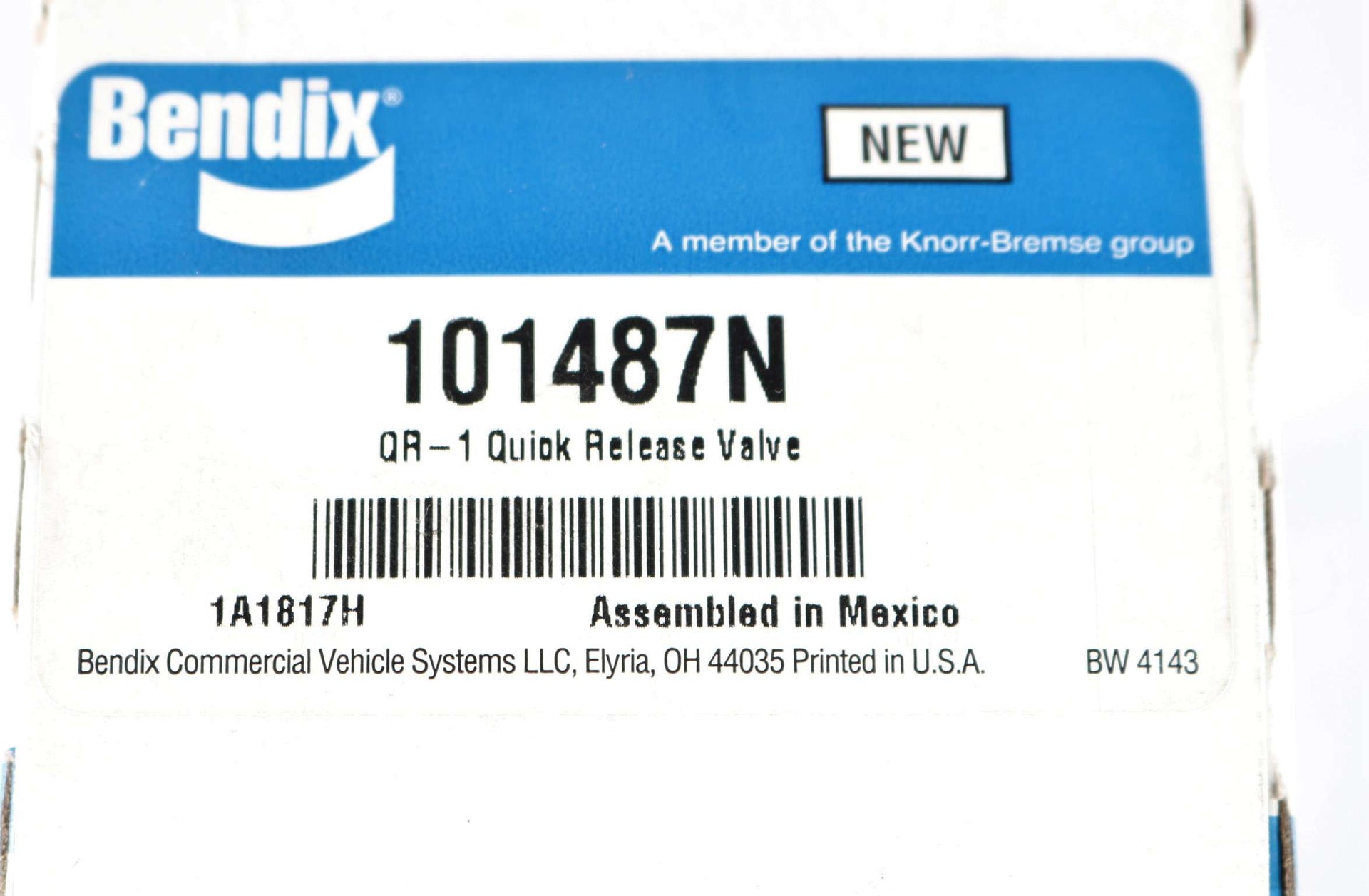 Quick Release Valve-QR-1C 109094 - OEM