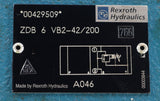 REXROTH ­-­ ZDB-6-VB2-42/200 ­-­ SANDWICH PLATE DESIGN PILOT OP. PRESS. RELIEF VLV