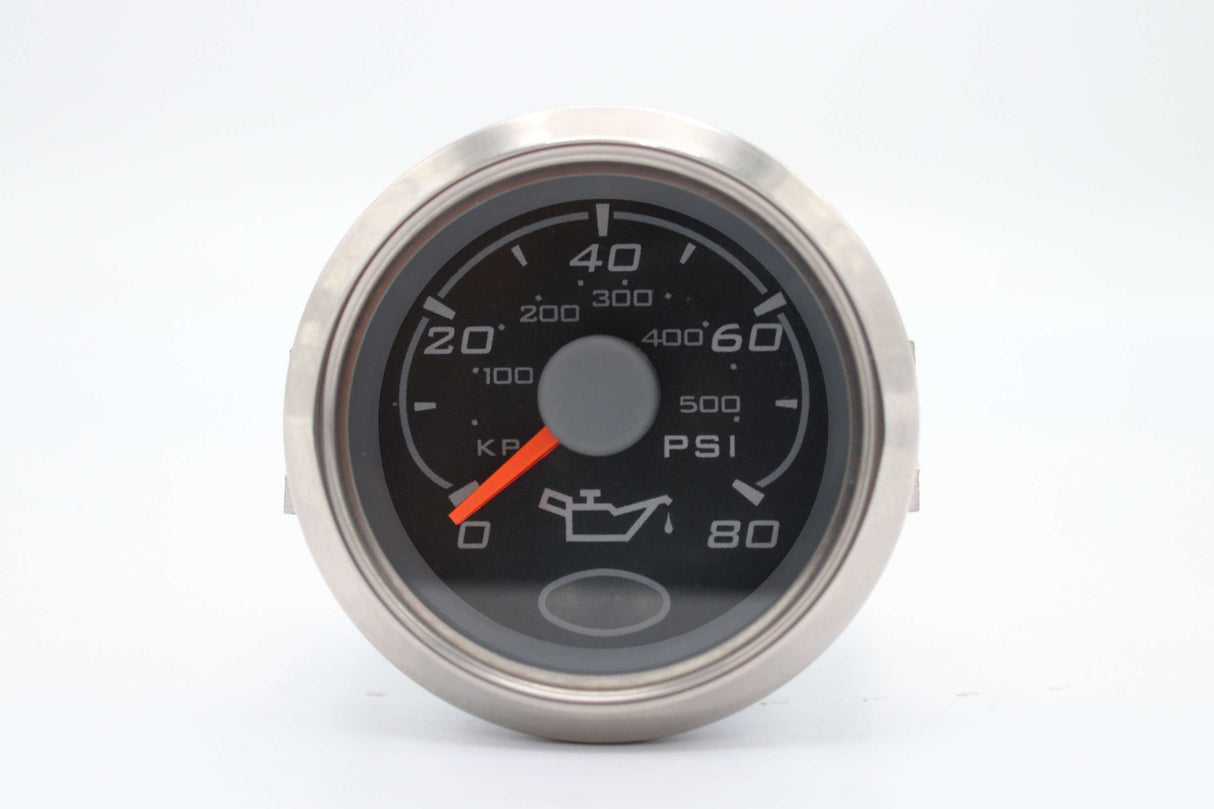 SCHWARZE ­-­ 63577 ­-­ GAUGE - OIL PRESSURE 0-80 2in