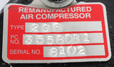 CUMMINS ENGINE CO. ­-­ 3558081X ­-­ AIR COMPRESSOR REMAN