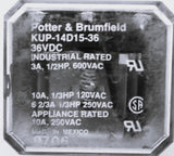 TE CONNECTIVITY ­-­ KUP-14D15-36 ­-­ PANEL MOUNT  10A 240VAC RELAY