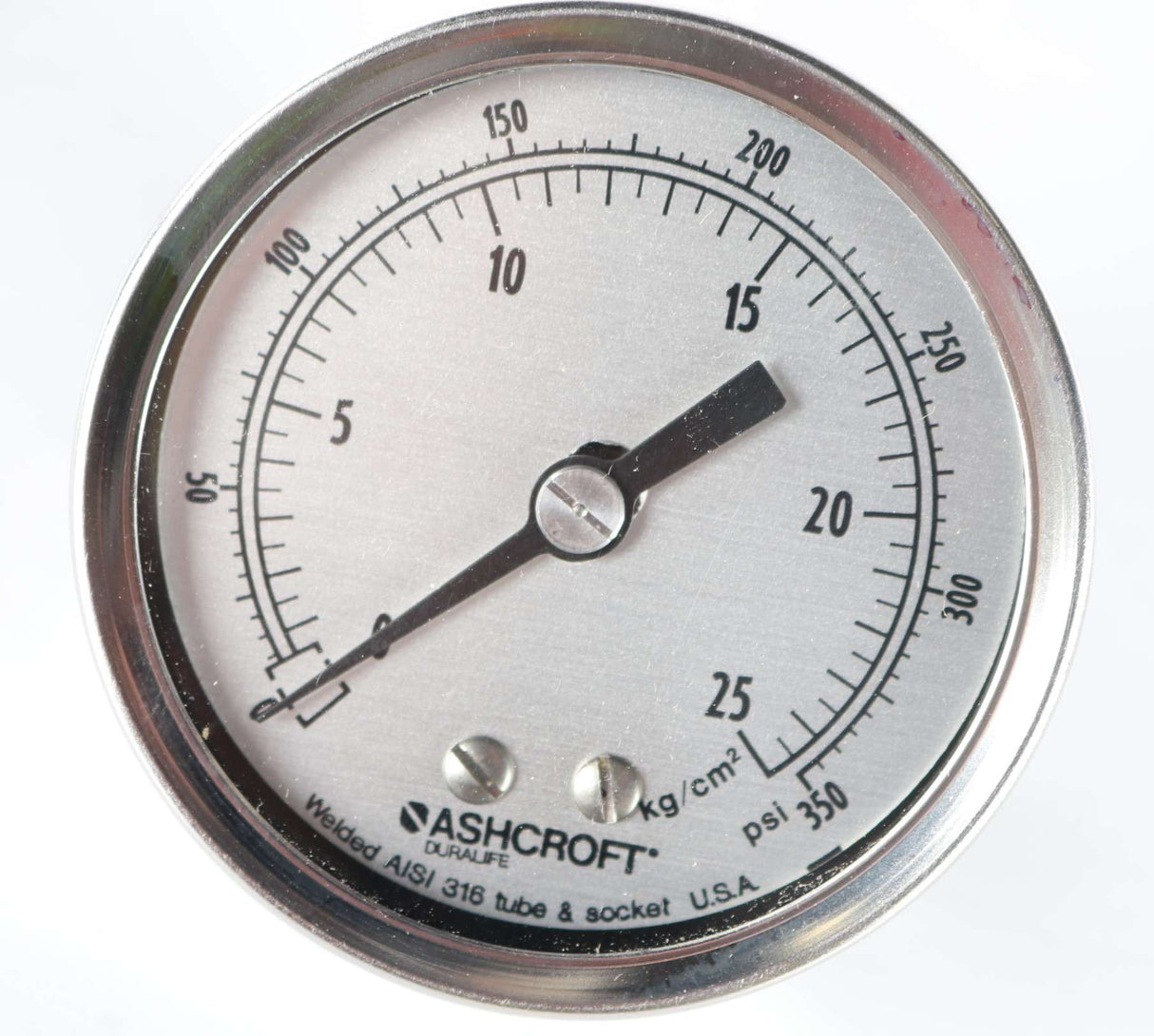 QUINCY AIR COMPRESSOR ­-­ GM-000521 ­-­ PRESSURE GAUGE