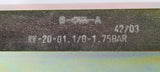 FLUTEC VALVES ­-­ RV-20-01.1/0 ­-­ INLINE HYDRAULIC CHECK VALVE