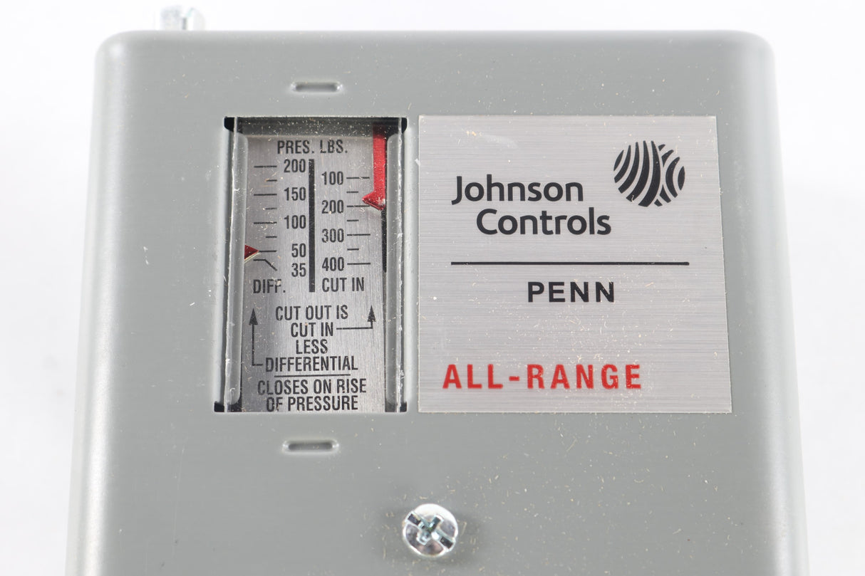 JOHNSON CONTROLS ­-­ P70AA-118C ­-­ HEAD PRESSURE FAN CYCLING SWITCH