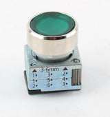 SIEMENS ­-­ 3SB35010AA41 ­-­ SWITCH-PUSH BUTTON-MOMENTARY-GREEN ILLUMINATED