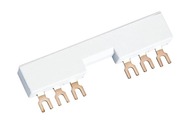 ABB ­-­ PS1-2-1-65 ­-­ BUSBAR 3PH 2 DEVICE W/1 SIDE AUX