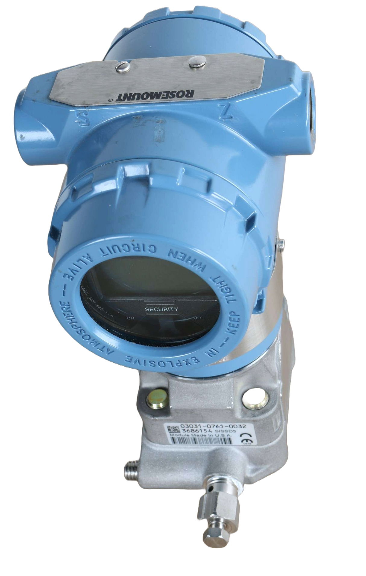 EMERSON - FISHER CONTROLS/ROSEMOUNT ANALYTICAL ­-­ 3051CD3A22A1AM5Q4 ­-­ TRANSMITTER-PRESSURE DIFFERENTIAL