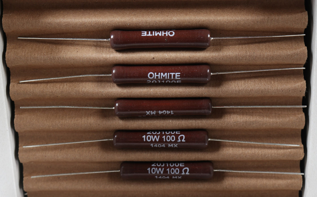 OHMITE ­-­ 20J100E ­-­ RESISTOR 100 OHM 10W