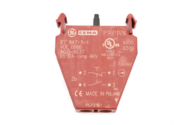GE - P9B11VN - CONTACT BLOCK